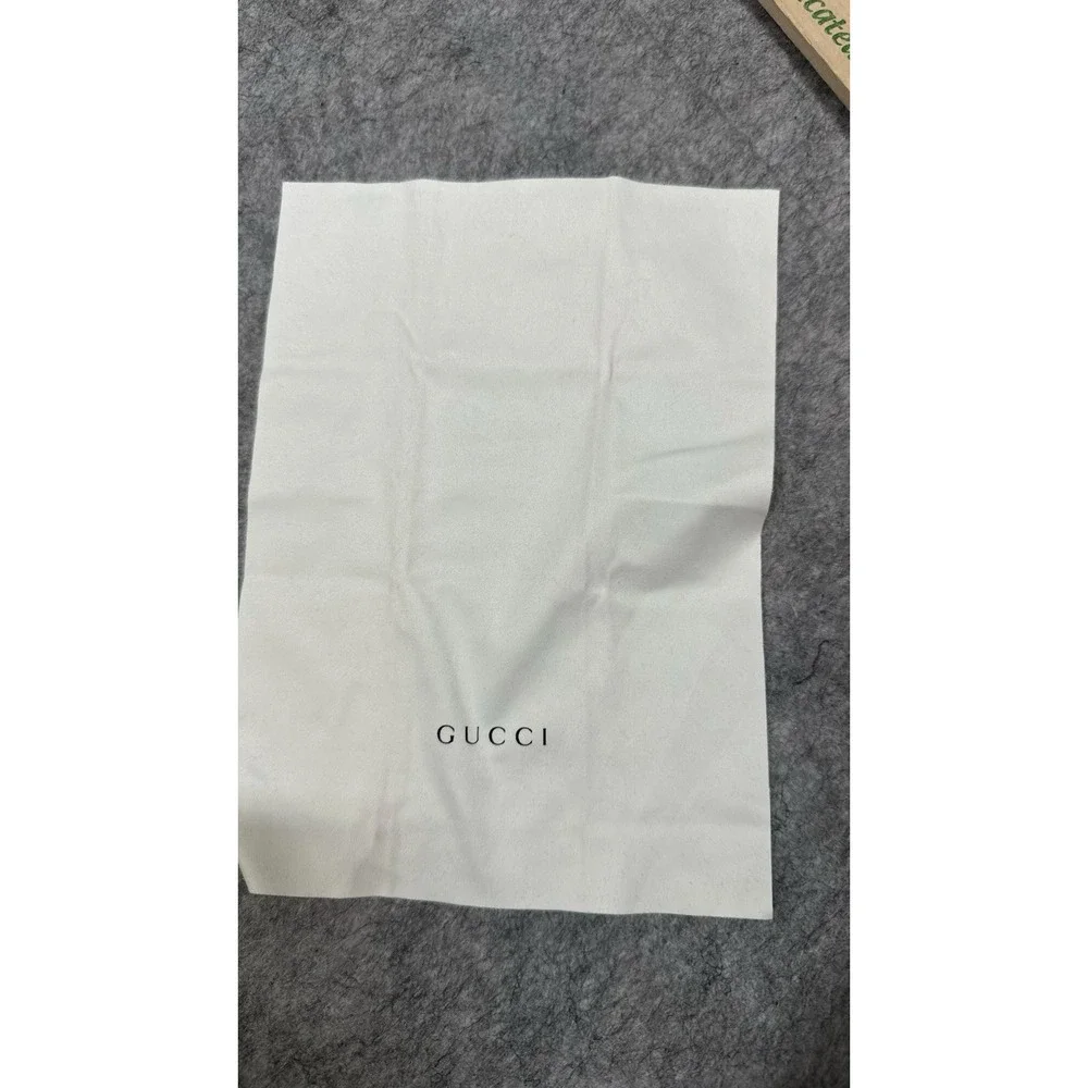 Gucci Case Burgundy Velvet Hard Sun Glasses Case Luxury Storage Box